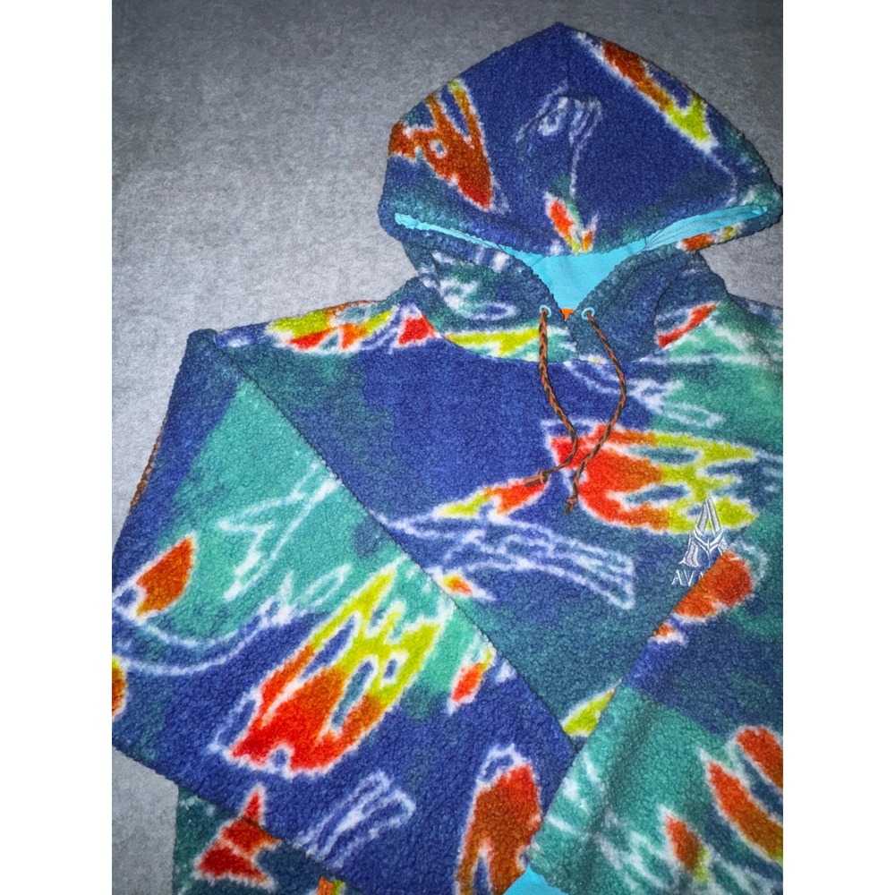 Avatar Way of Water Fleece Hoodie Large Multi-Color Excellent Banshee Print - Picture 3 of 13